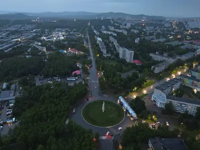 Пара красивых видов сверху (Хабаровск) | Пикабу