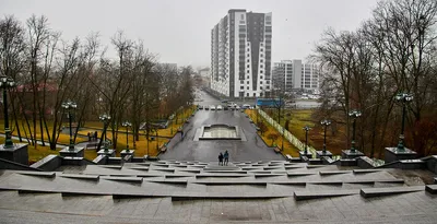 Парк города Харькова Sarzhyn зимних видов с воздуха яр Стоковое Изображение  - изображение насчитывающей средства, город: 211606203