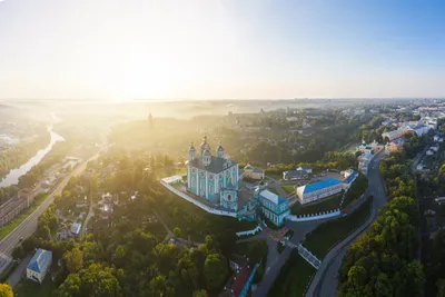 Смоленск. Вид со стороны Днепра. :: Юрий Кузьменок – Социальная сеть ФотоКто