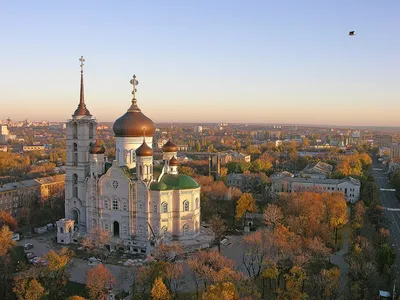 Воронеж. Виды сверху.