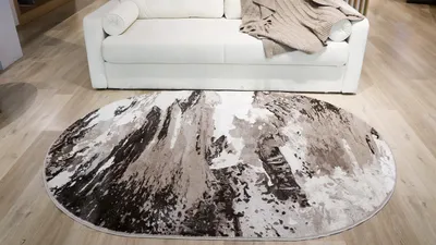 Ковер Витебские ковры Шегги 150x80 см серый - купить в Москве, цены на  Мегамаркет