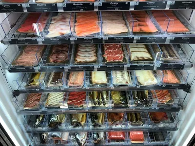 Холодильные витрины для рыбы