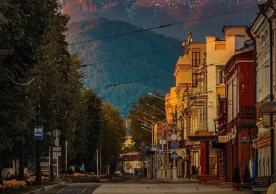 Ночной Владикавказ — осенняя прогулка по красивому городу | По горам | Дзен