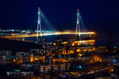 Ночной Владивосток | Пикабу