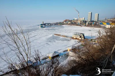 Спортивная набережная зимой . Владивосток - YouTube