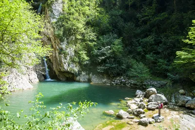 Водопады в Сочи фото фотографии