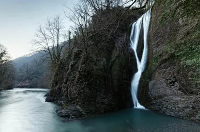 Водопады в Сочи | самые популярные, где располагаются на карте и как  добраться