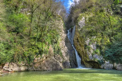 5 самых красивых водопадов Сочи