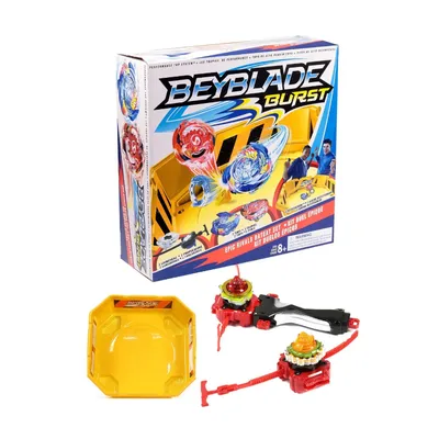 Купить игровой набор Beyblade Start, арена с ловушками, 2 волчка  beyblade001, цены на Мегамаркет