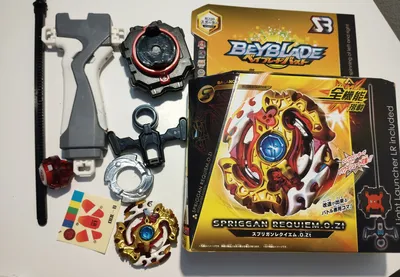 Beyblade Spriggan Requiem S3 B100 Волчок Бейблэйд Спрайзен Реквием B-100 с  Пусковым Устройством — Купить на BIGL.UA ᐉ Удобная Доставка (1833698022)