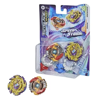 Игровой набор волчков Hasbro BeyBlade Шторм 2 шт Спиар Валтрейк и Регулус  F2301/F2290 – купить в Москве, цены в интернет-магазинах на Мегамаркет