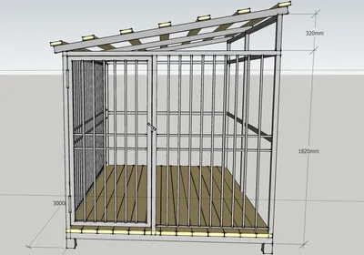 Вольер для собаки своими руками фото фотографии