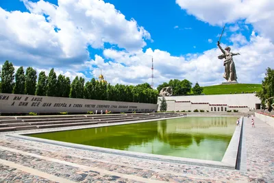 Мамаев курган, панорама Сталинградская битва, мельница, дом Павлова,  Волгоград - Azorica.ru