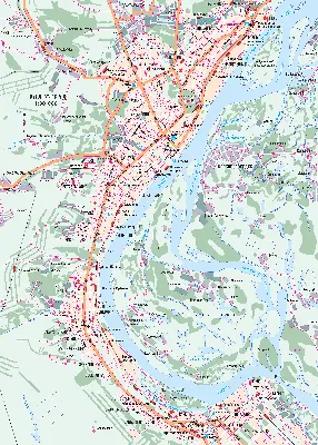 Карта Волгограда на русском языке — Туристер.Ру