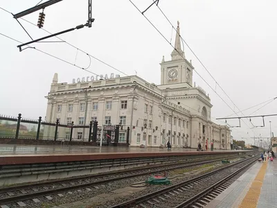 Реконструкция здания Волгоградского ж/д вокзала продолжается