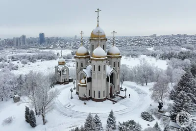 Зимний Волгоград Мамаев Курган Родина…» — создано в Шедевруме