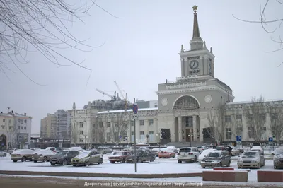 Высотный Волгоград зимой - полёт над городом-героем