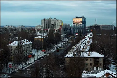 Легкая зима вернулась в Воронеж, чтобы взбодрить горожан перед работой