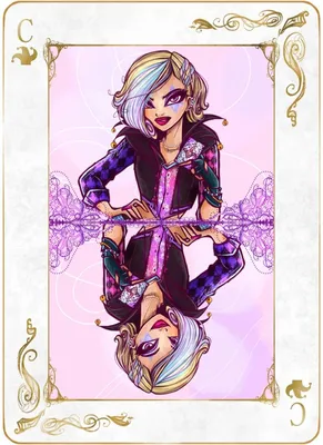 Эвер Афтер Хай: Карты перевертыши в работах Prince Ivy | Ever after high,  Alice in wonderland fanart, Monster high art