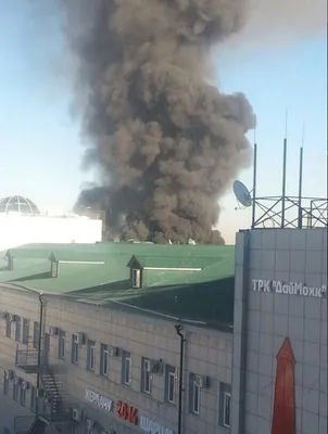 В ТРЦ \"Гранд Парк\" произошел пожар | 19.09.2019 | Грозный - БезФормата