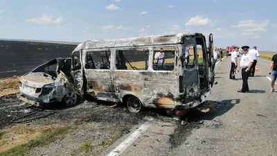 На Ставрополье в ДТП с участием маршрутного такси погибли пять человек -  РИА Новости, 31.07.2022