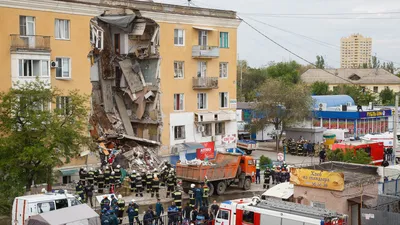 Последствия взрыва газа в жилом доме в Волгограде | РИА Новости Медиабанк