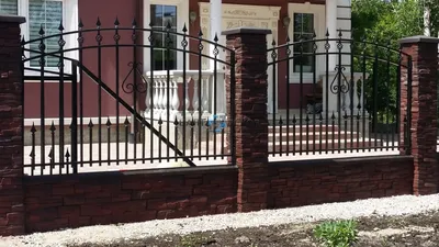 Панель для забора коричневая | Заборы и декоративные растения в Калининграде  и области