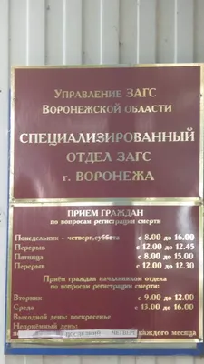 В Воронежской области ЗАГСы на время изменят режим работы | ОБЩЕСТВО: Семья  | ОБЩЕСТВО | АиФ Воронеж