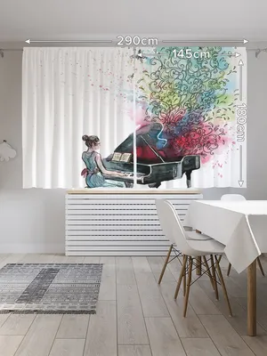 Wild Curtain for Interior 108 - Шторы - 3D модель