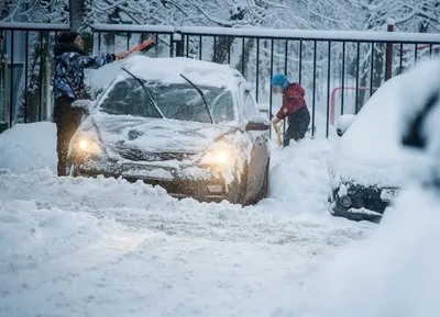 Заснеженная Москва» — создано в Шедевруме