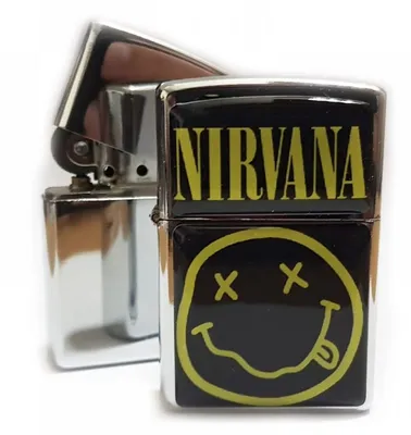 Зажигалка Nirvana ' Smile ' - купить в Музторге недорого: зажигалки, цены