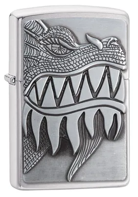 Зажигалка Zippo Classic Satin, серебристая с нанесением логотипа по цене от  3980р купить в Кемерове