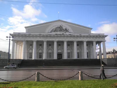 Стрелка Васильевского острова, ансамбль Биржи в Санкт-Петербурге / Чертежи  архитектурных памятников, сооружений и объектов - наглядная история  архитектуры и стилей