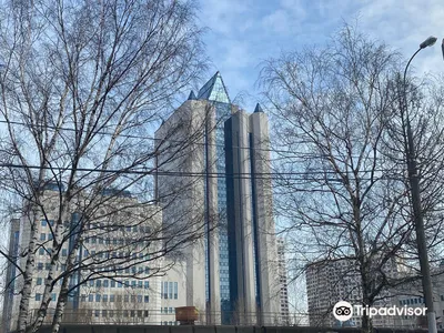 Gazprom company building editorial stock photo. Image of tower - 44423568