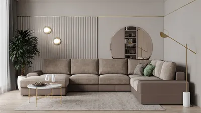 Зеркало над диваном: 25+ стильных примеров | myDecor