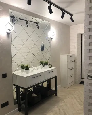 Зеркальная плитка в дизайне интерьера: 20 фото примеров