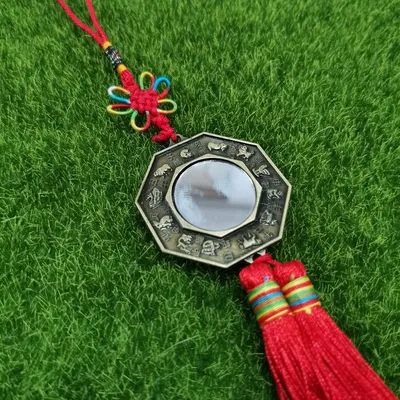 Tibetan Bagua Melong Mirror Negative Reflection Shaman Amulet Dzogchen  Pendant | eBay