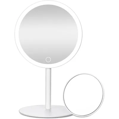 Зеркало для макияжа с 20 LED подсветкой Cosmetie Mirror.Овальное зеркало  косметическое. (ID#1774873419), цена: 379.20 ₴, купить на Prom.ua