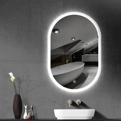 Зеркало для ванной с подсветкой Abbaman Lighted Mirror 60x40 см