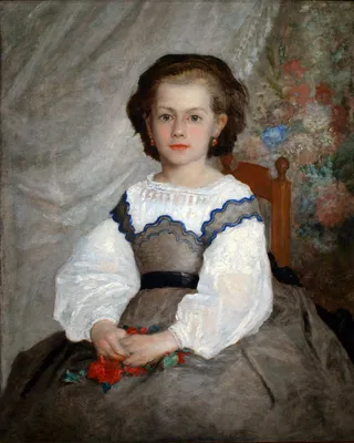 Портрет актрисы Жанны Самари, Ренуар, 1878