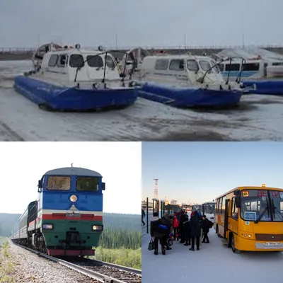 Трансфер пассажиров поезда через Лену будет выполняться на воздушной подушке