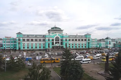 Вокзал Омск-Пассажирский фото - Омск - Фотографии и путешествия © Андрей  Панёвин