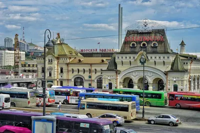 Жд вокзал Владивосток купить билет, гостиница, камера хранения багажа