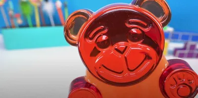 Игрушка Желейный Медведь Валера 9 см Fun Bear silicone toys | AliExpress