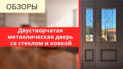 Металлические двери со стеклом входные — купить в Москве по цене  производителя