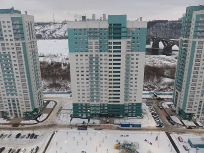 ЖК «Аквамарин» в Нижнем Новгороде: обзор жилого комплекса, застройка берега  Оки у Молитовского моста - 9 августа 2023 - nn.ru