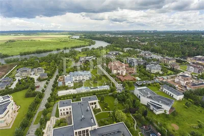 Коттеджный поселок Жуковка - цены на дома в КП Жуковка, фото и генплан,  Рублево-Успенское шоссе | Avaho.ru