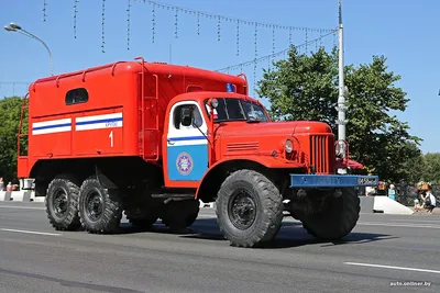 АРС-14 на базе ЗИЛ 131 | ARS-14 NBC decontamination vehicle built on a ZiL- 131 - YouTube