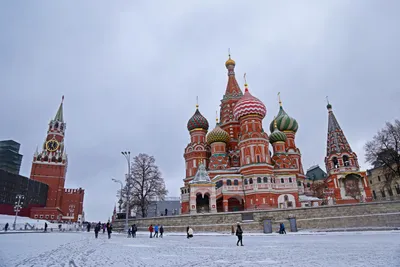 Зима в Москве . | Пикабу