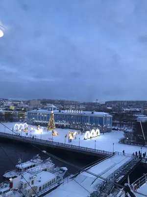 Зима в Мурманской области | Пикабу